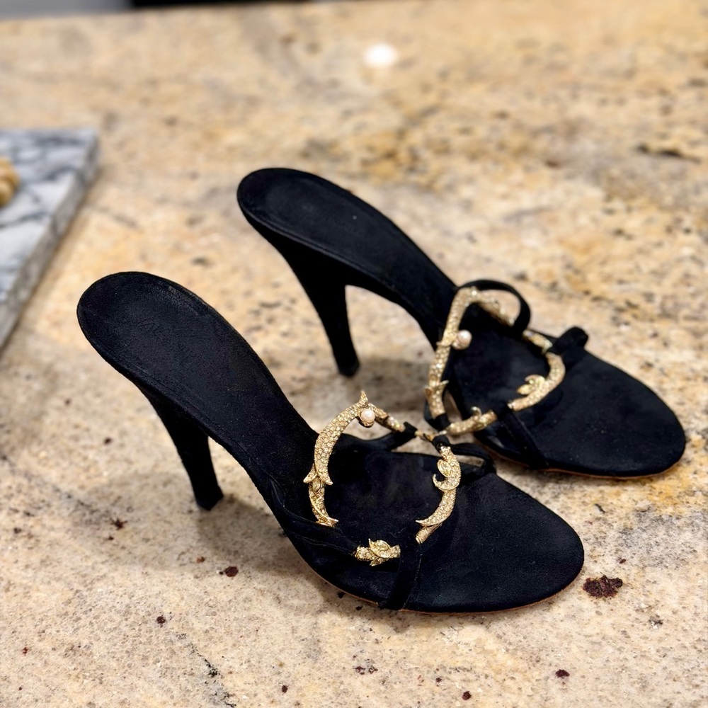 Giuseppe Zanotti Elegant Black High Heels